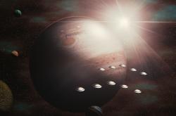 迷人的天文盛宴，金星合木星，宇宙的浪漫握手
