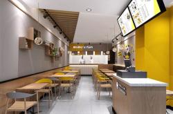 三十平餐饮小店装修图